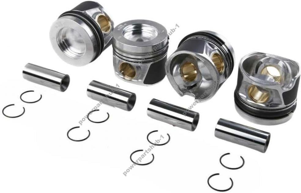 Compatible for Beetle A3 03L107065M 03L107065N Engine Pistons Rings Set