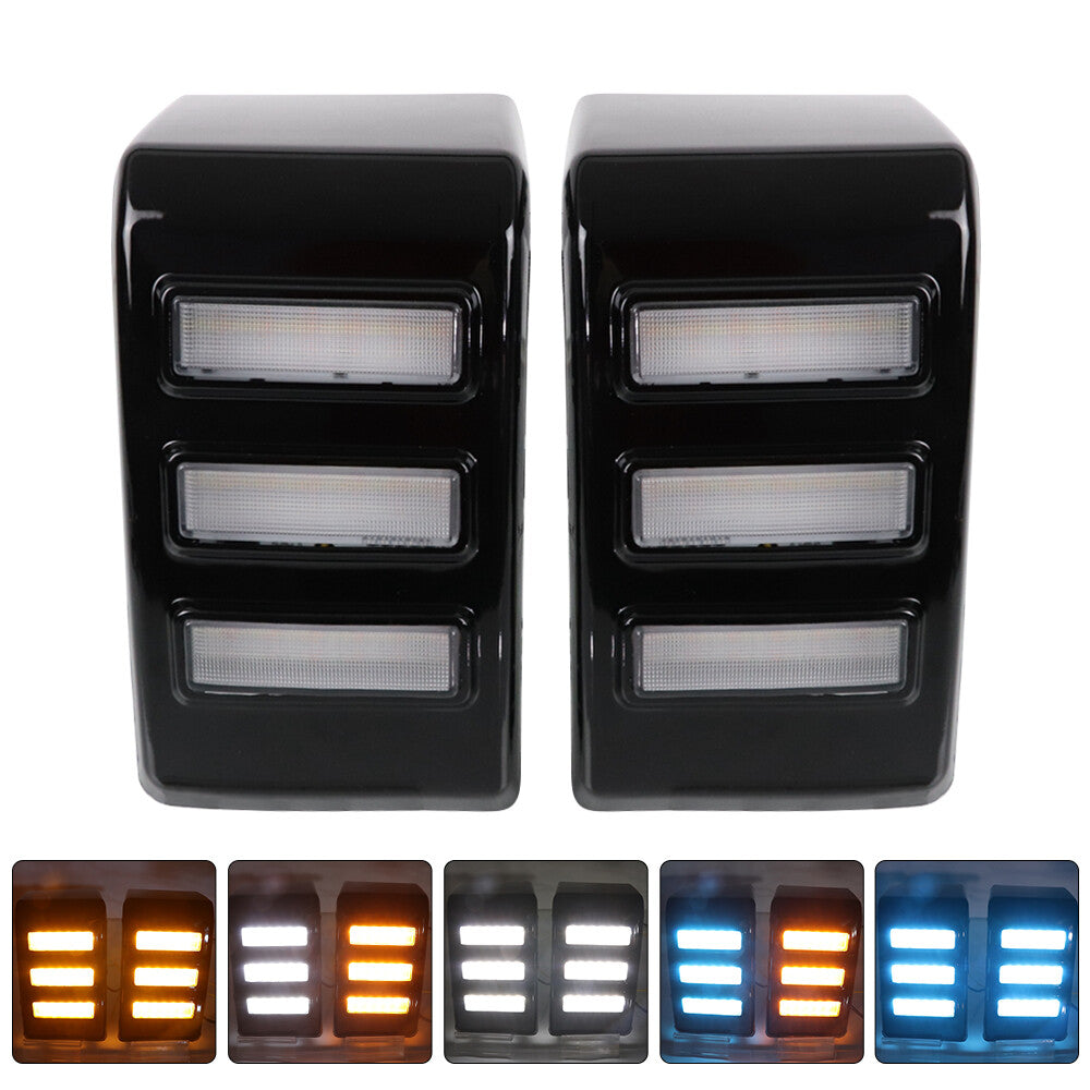Pair LED Daytime Running Turn Signal Light W / Wiring Fits For 2021+ Tank 300 Q