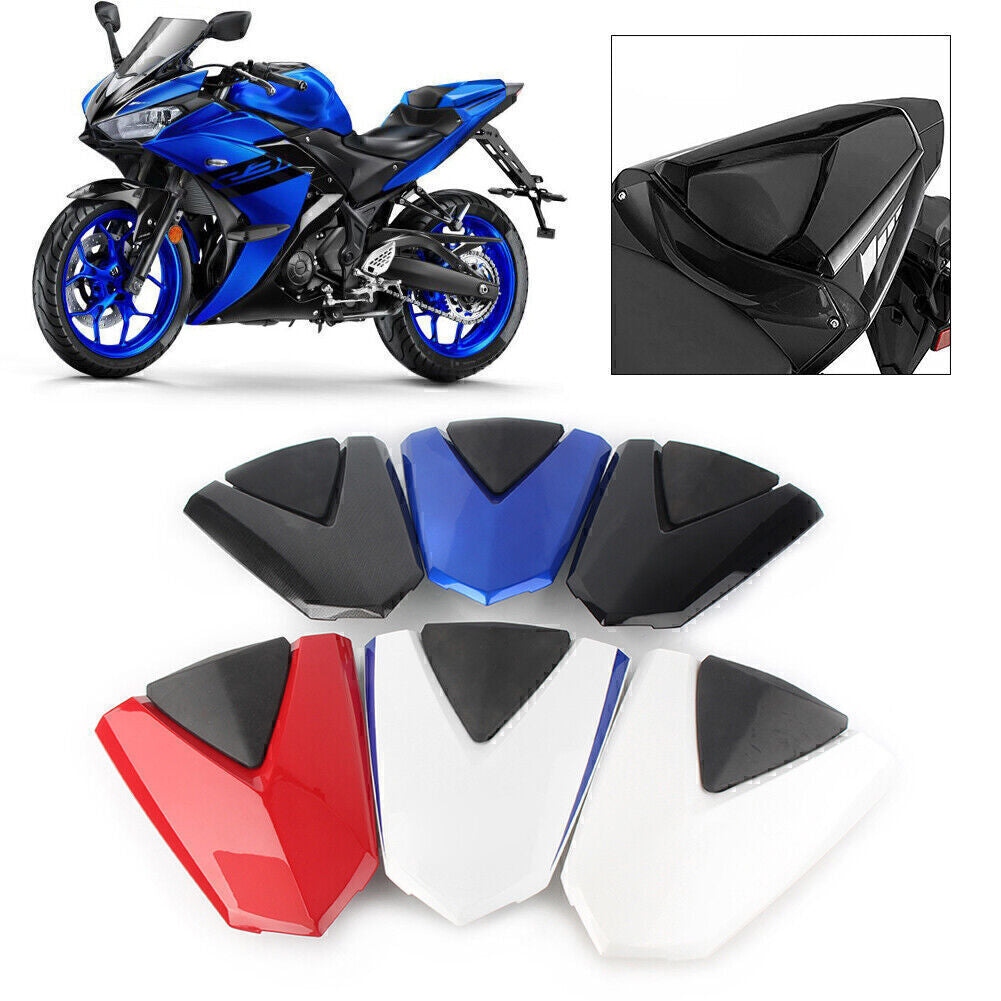 Rear Passenger for Seat Back Cover Cowl Fit for Yamaha YZF R3/R25 2013-2018/MT-03 2014