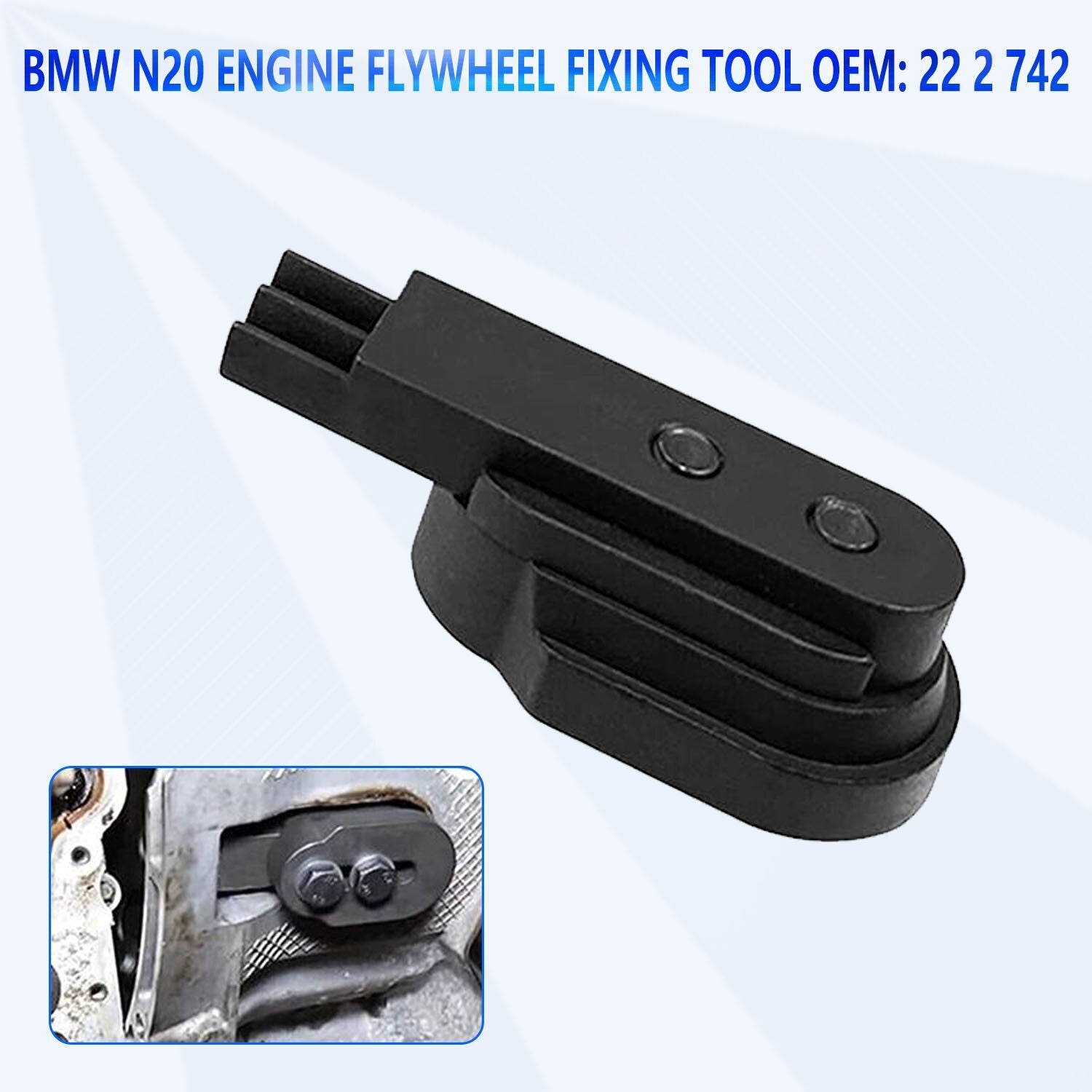 Engine Timing Tool for BMW N20 N26 with Flywheel Holder Tool and 7676 Oil Seal
