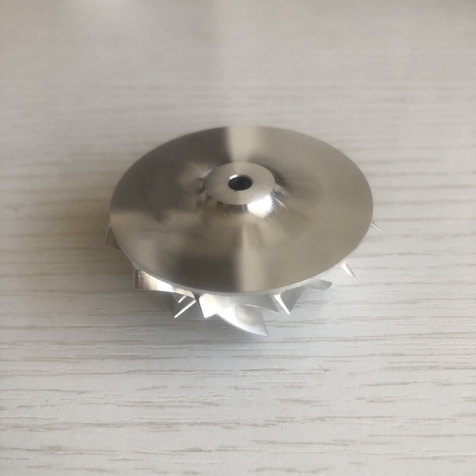 KP39 35.57/46.00mm 6+6blades performance billet compressor wheel overback: 2.81