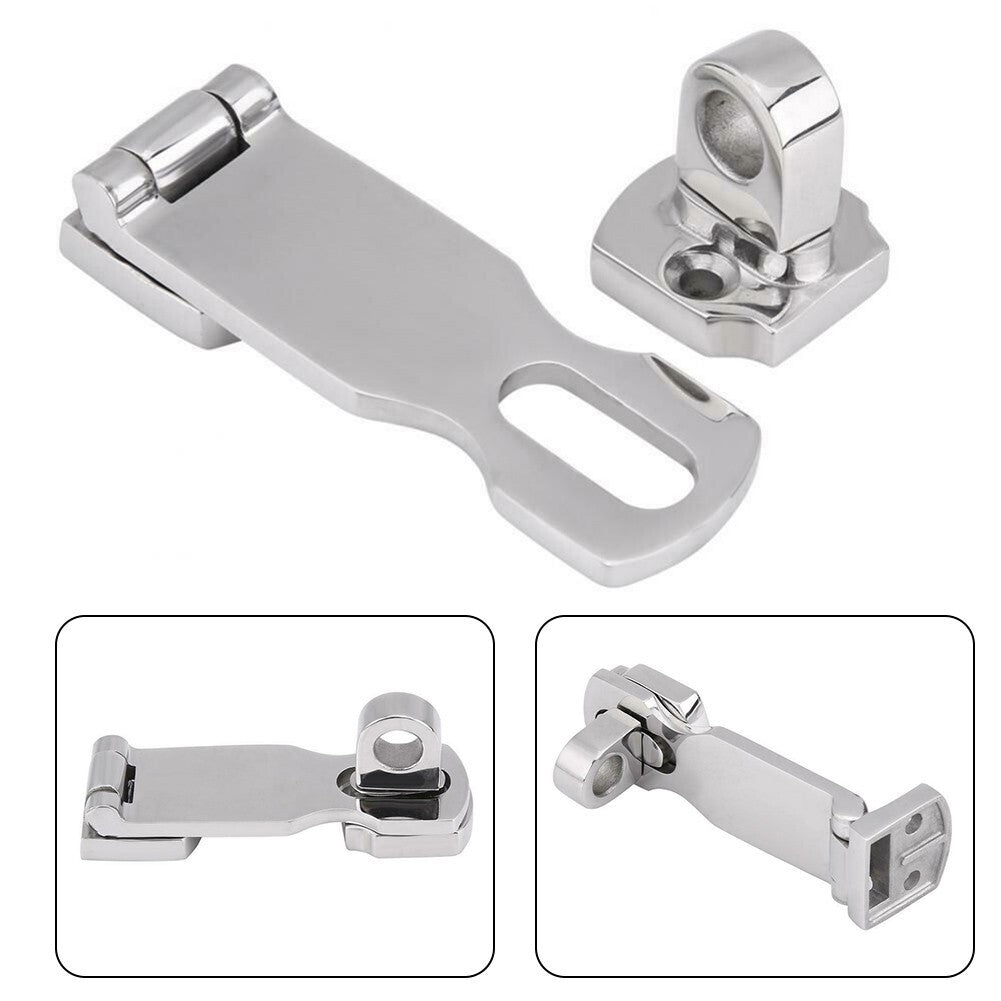 Boat 316 Stainless Steel Locker Latch Clamp Anti-Rattle Marine Fastener 75/92MM
