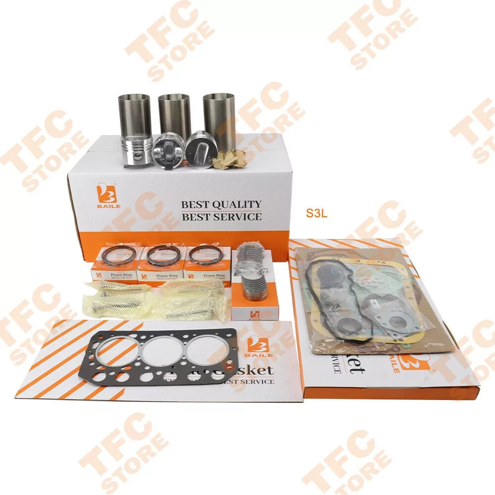 S3L S3L2 STD Overhaul Rebuild Kit for Mitsubishi engine Piston Bearing Repair??