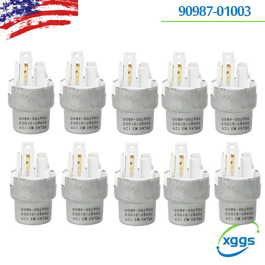 10X Relay Horn Light Control for 1989-84 Pickup Tercel6 90987-01003 056700-4800