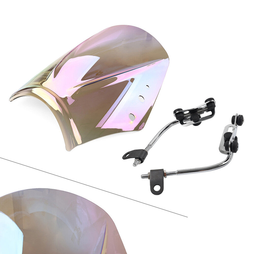 Windshield Wind Screen Deflector Wind Shield Iridium Universal Motorcycle