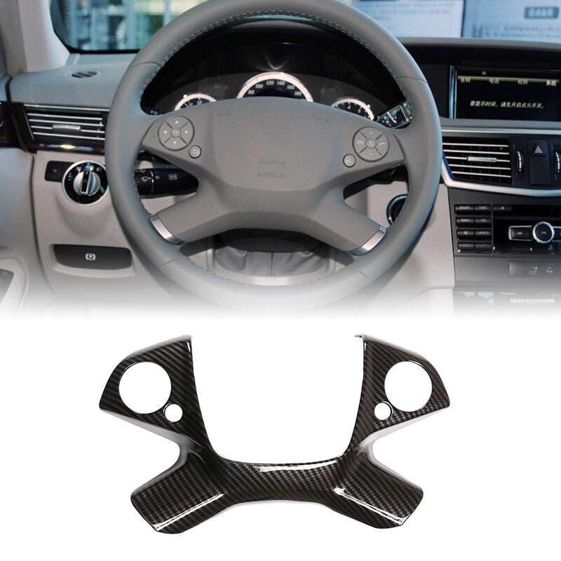 Carbon fiber ABS steering wheel button cover suitable for Toyota Tundra Sequoia 2007-13 Q