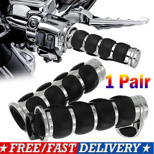 Motorcycle 1-inch Handgrip Handgrip for Honda for Harley Electra Glide Road King Q