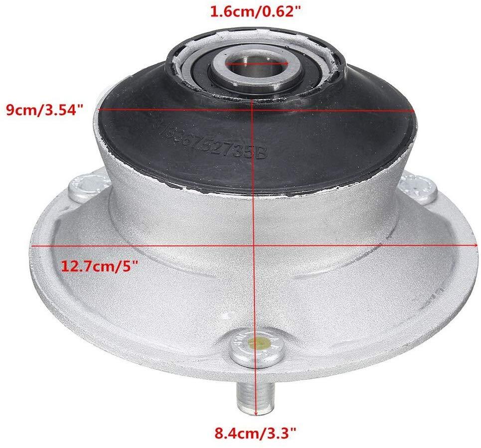 2-piece front shock absorber bracket set for 1, 3, 5, 6 X3 650i 525i 31336760943- n