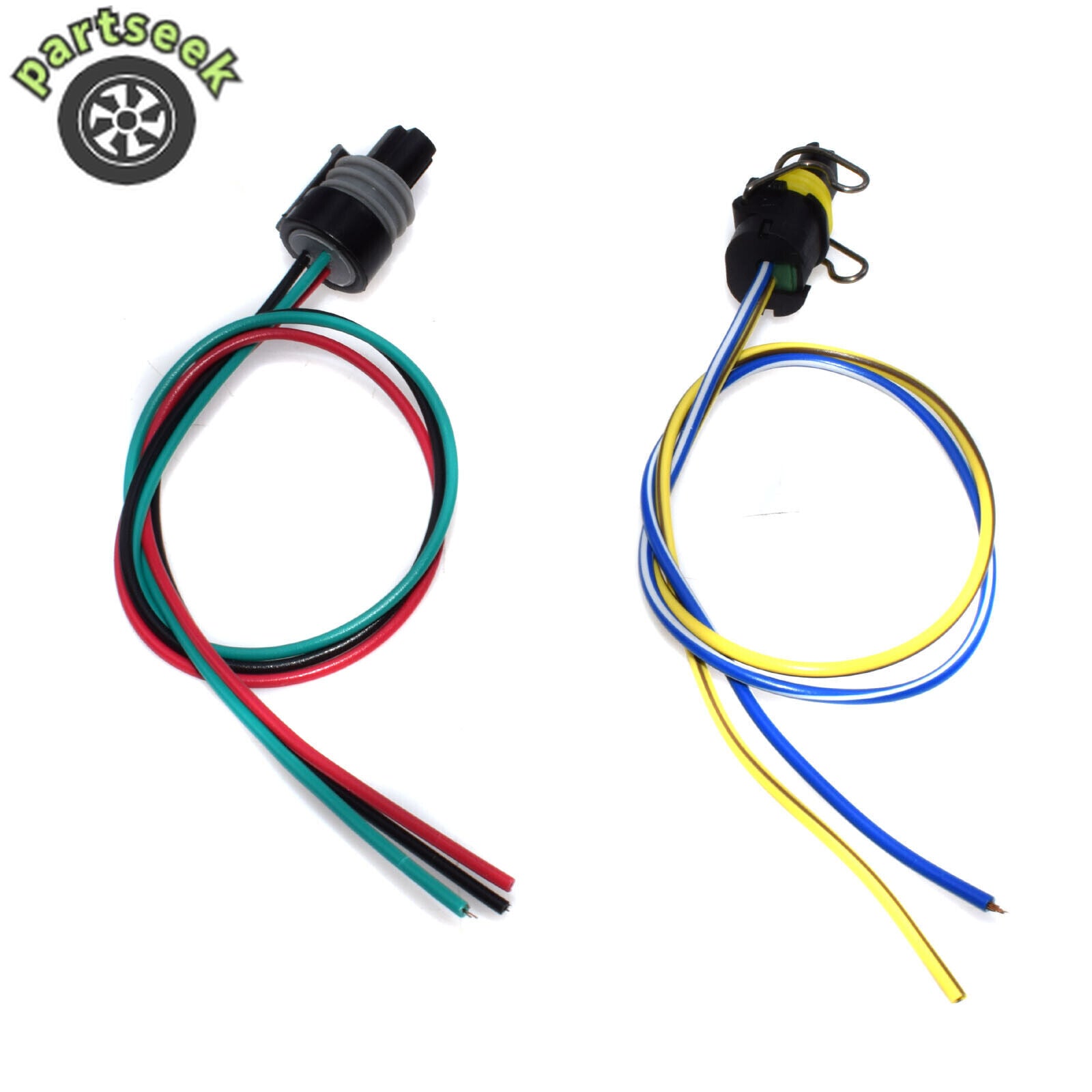 Kit Turbo VGT Solenoid  IPR Pigtail Connector for Ford 6.0L Diesel 6E7Z12A690DA Q