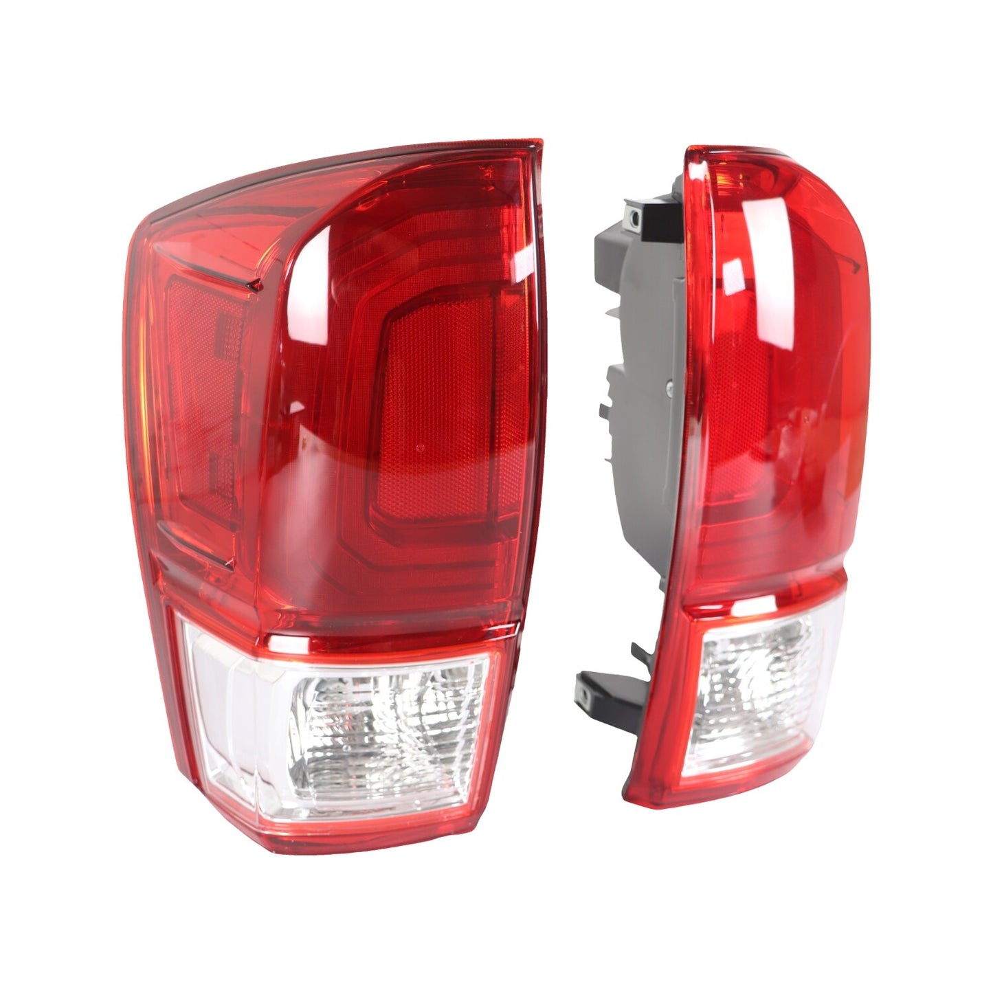 Black Bezel Tail Lights For 2016-2021 for Toyota Tacoma Left and Right Side 2.7 3.5L