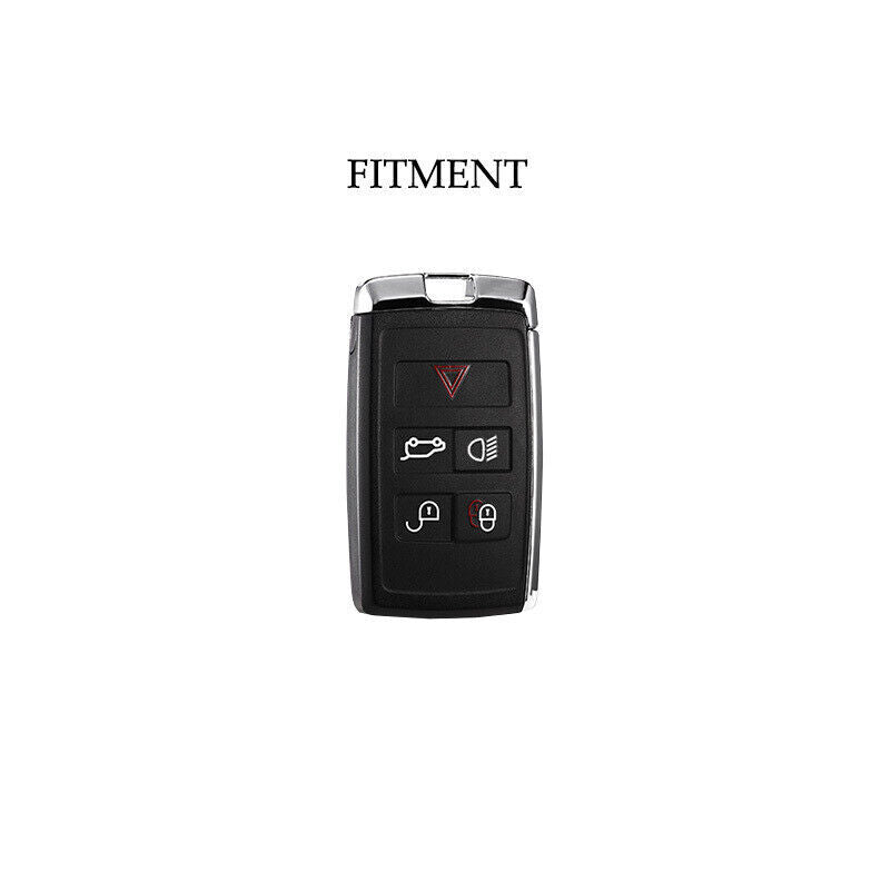 Zinc alloy Laether car keychain case protector for Land Rover for Range Rover Velar Sport - n