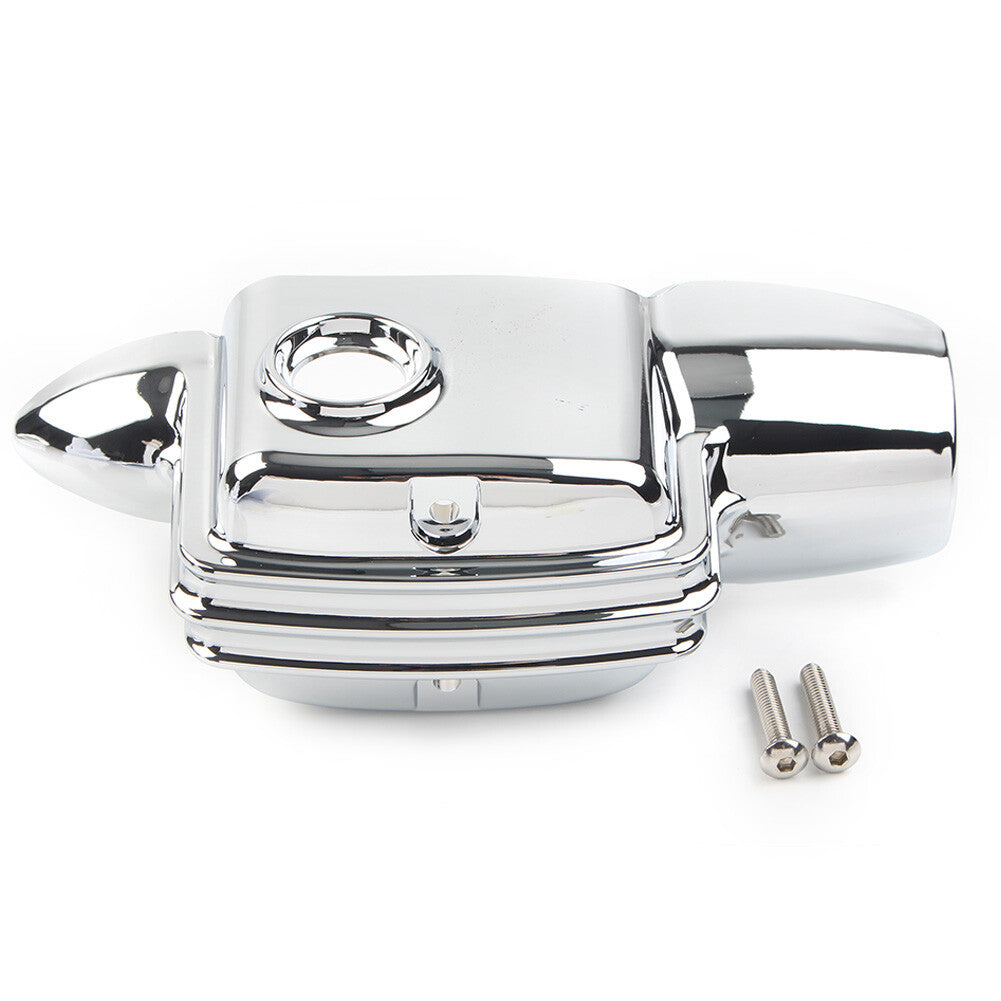 Rear Brake Master Cylinder Cover Fit For Touring Electra Glide 2008-2021 Silver Q
