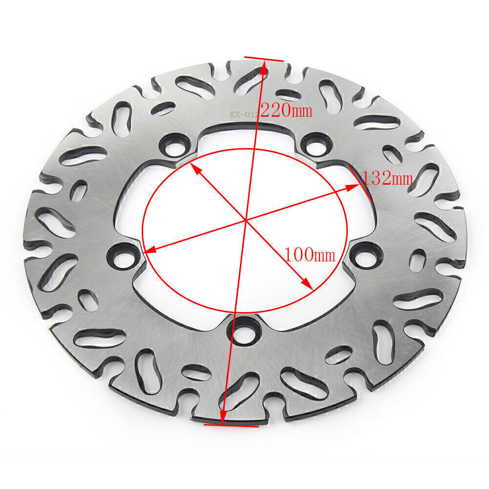 for Yamaha YZF R1 2004-2012 2005 YZF R6 2003-2014 2013 12 Rear Brake Disc Rotor Q