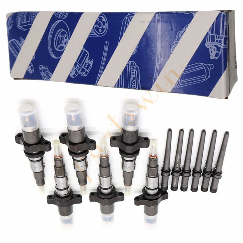 6-piece diesel fuel injector pack for 5.9L 2004.5-2007 pipes for Dodge for Ram - n