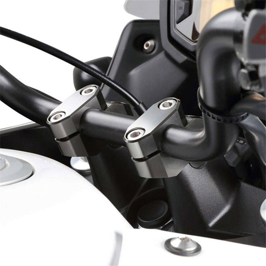 Motorcycle Handlebar Risers Extension Back Moved Up For 7/8in 22mm Handlebar