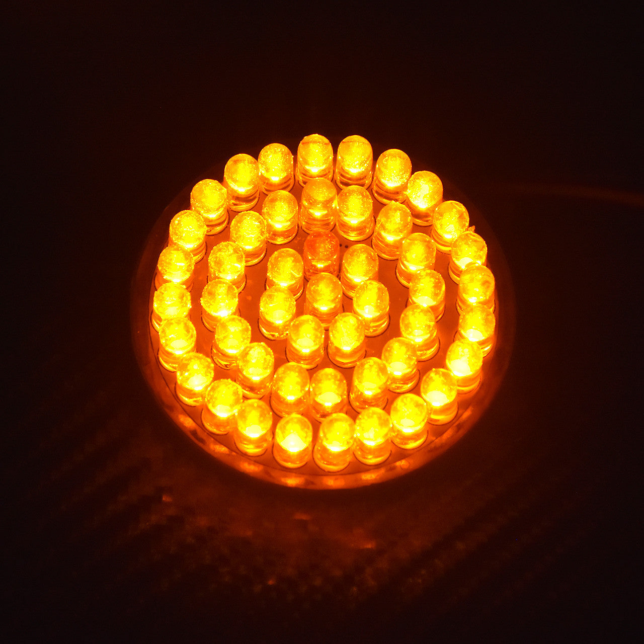 2'' Yellow 1156 Bullet Turn Signal LED Light Fit for Harley Sportster XL Softail Q