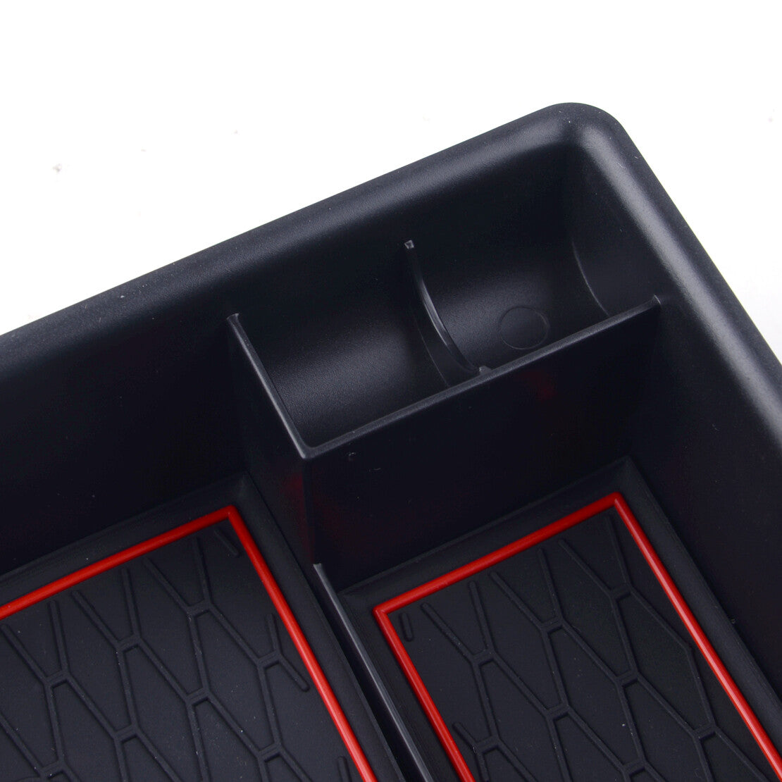Armrest Storage Organizer Box Center Tray Fit for for Land Rover Discovery 5 2018 v