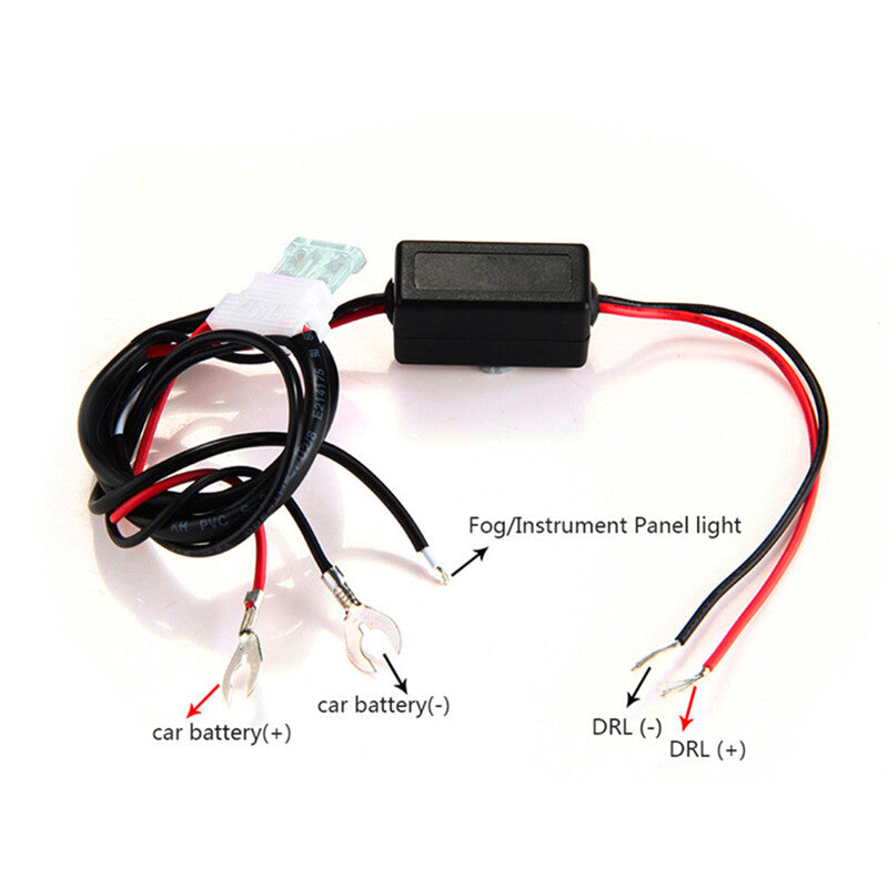 Automotive LED Daytime Running Light Automatic Control Dimmer Module Switch Relay DRL- n