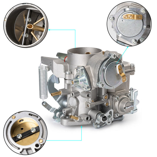 for 1600cc for VW Air cooled Type 1 engines Beetle 113129031N 34 Pict-3 Carburetor Q