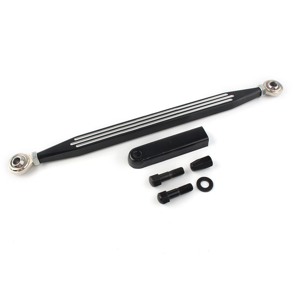 Black CNC Shift Linkage Shifter Link For Harly Electra Glide Classic EFI FLHTCI Q