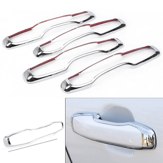 4PCS Door Handle Cover Decoration Trim for Volvo XC60 2018 2019 ABS Plastic