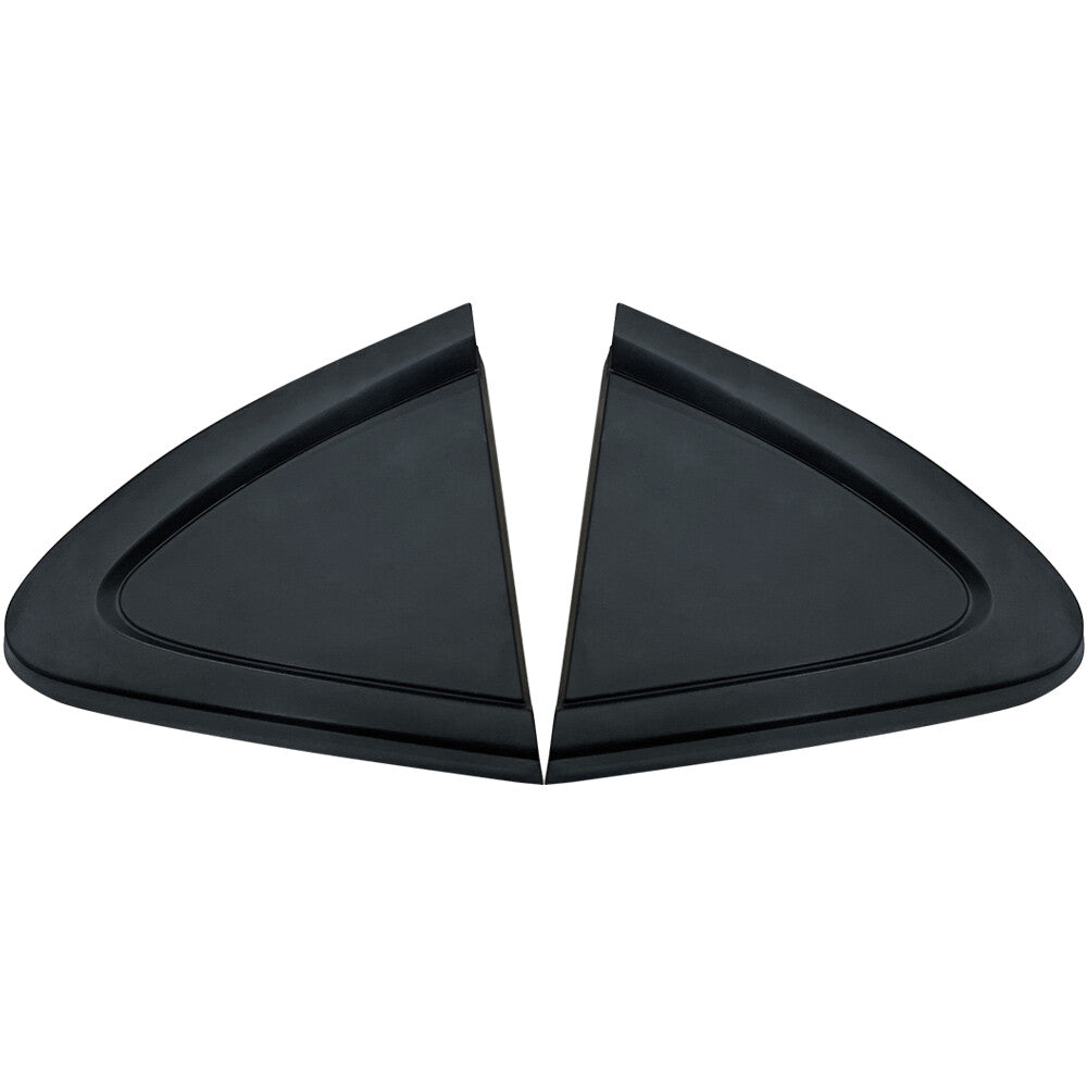 2 Rear Side Bezel Molding Black for 17-19 for Chevrolet for Cruze LS LT Sedan Only RH+LH