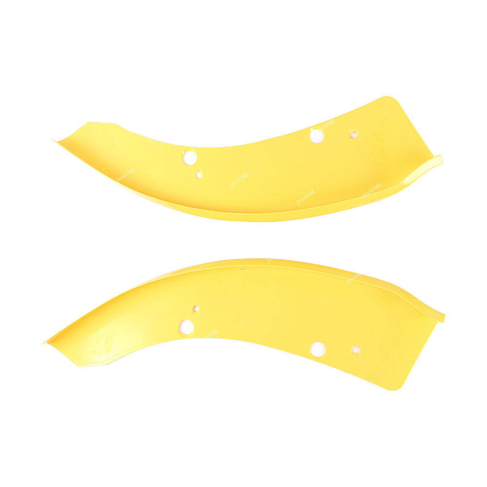 Qty 2 Front Bumper Lip Splitter Spoiler Trim For 2015-2019 for Dodge for Charger Scat Q