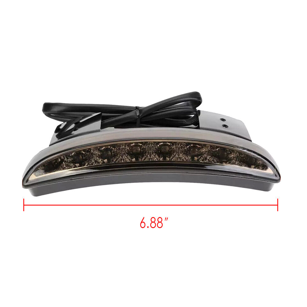 New LED Stop Brake License Plate Tail Light Fit for Davidson Sportster 883 Black Q