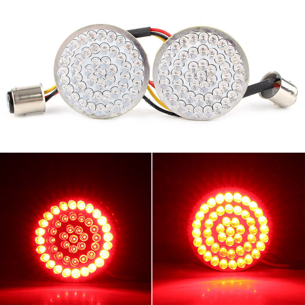 for Harley Softail Dyna Touring LED Turn Signal Light Indicator Bulb Q