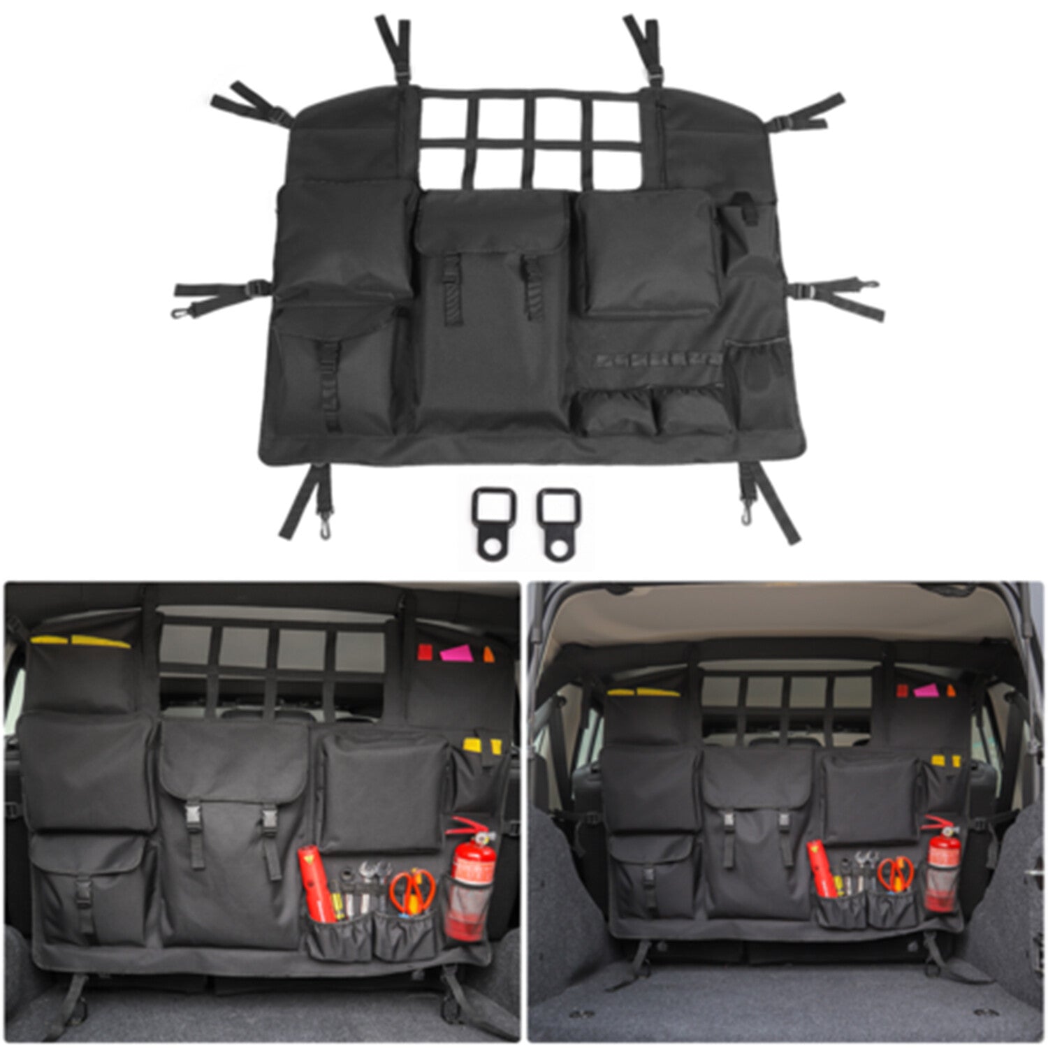 Rear Trunk Storage Bag Organizer Pocket Fit for Jeep for Wrangler JK JL 07¡¤24-4 Door n