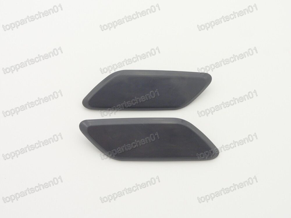 1Pair Front Headlight Washer Nozzle Spray Cover Cap Fit for Honda CRV 2012-2014 Q