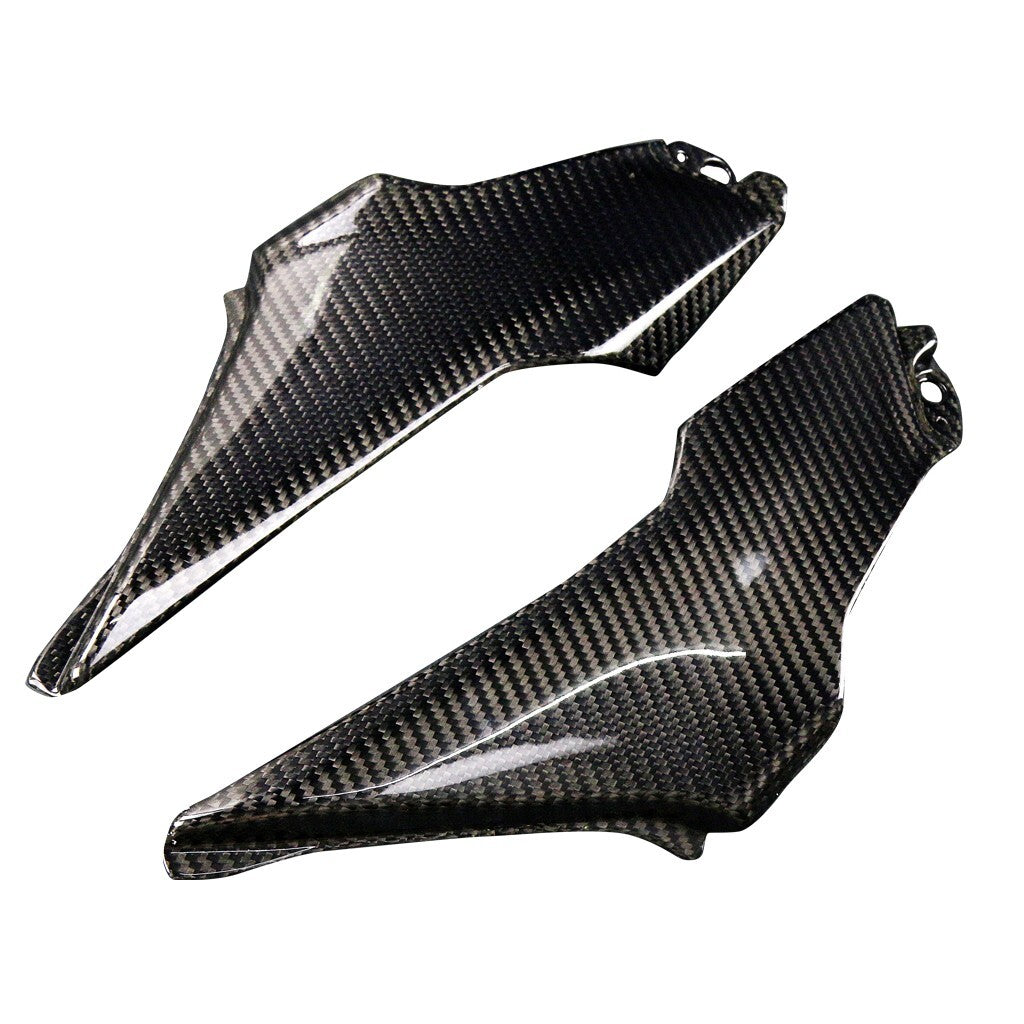 2017-2019 Real Carbon Fiber for Kawasaki Z900 Gas Tank Side Cover Panel Fairing