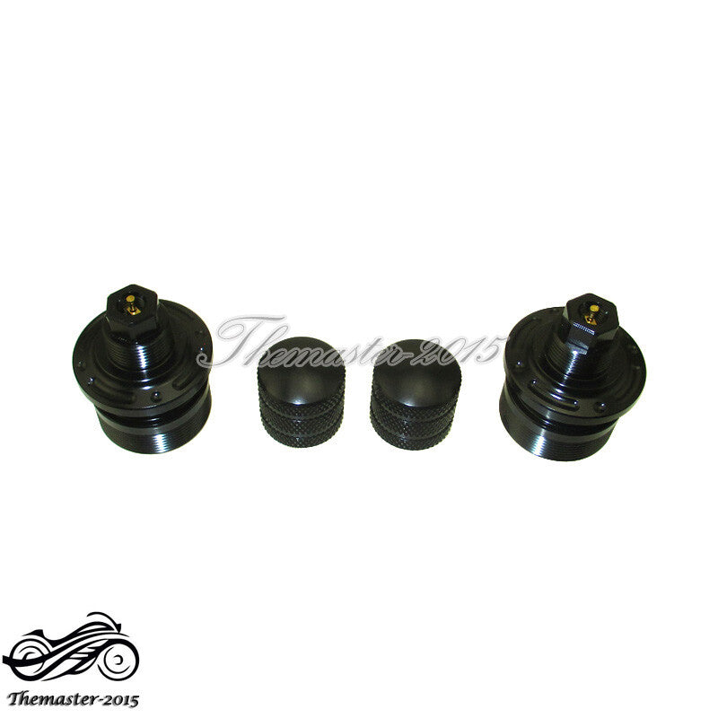 Billet Bleeder Fork Caps With Bleeder Valve for Honda CRF110F CRF125F CRF125FB Q