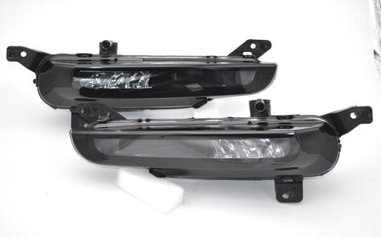 2x White LED Daytime Day Fog Light DRL for Range Rover Evoque 2016-2019 L551 v