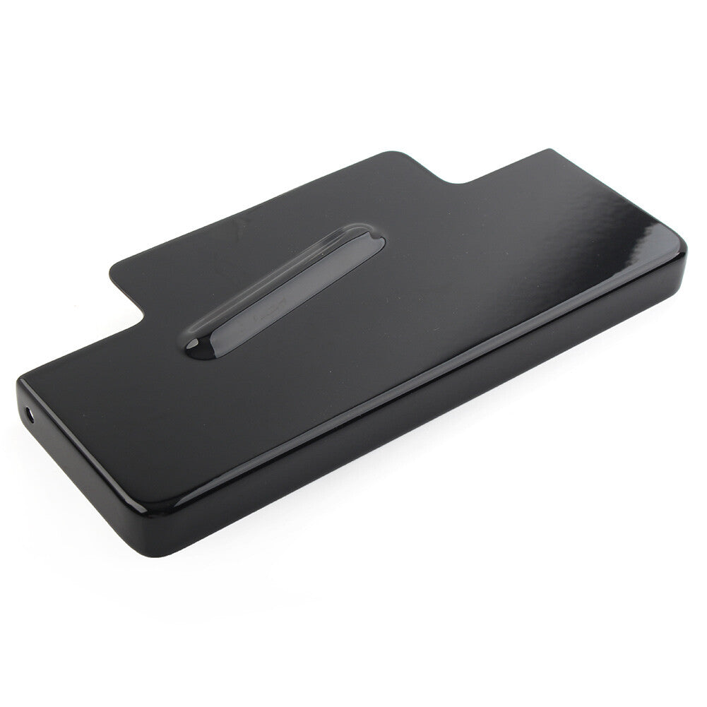Battery Top Cover for Harley FXD Dyna & Wide Glide 97-05 Gloss Black Motorcycle Q