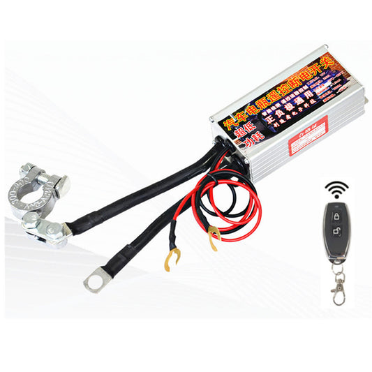 Wireless Car Battery Isolator Switch Disconnect Cut Off Kill Power Remote Contro