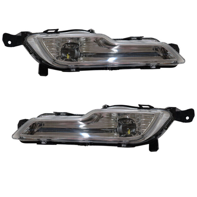 Pair LED Fog Lights Driving Bumper Lamps Fit for Ford Explorer 2018-2019 2PCS