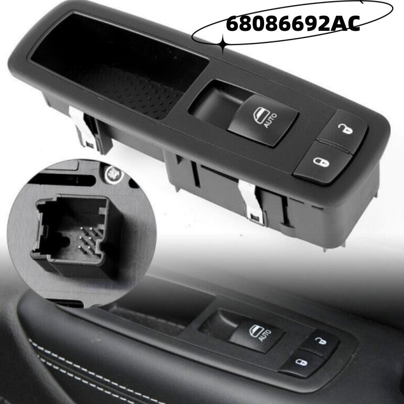 Front passenger-side power window door lock switch for Dodge chargers 2011-2014- n