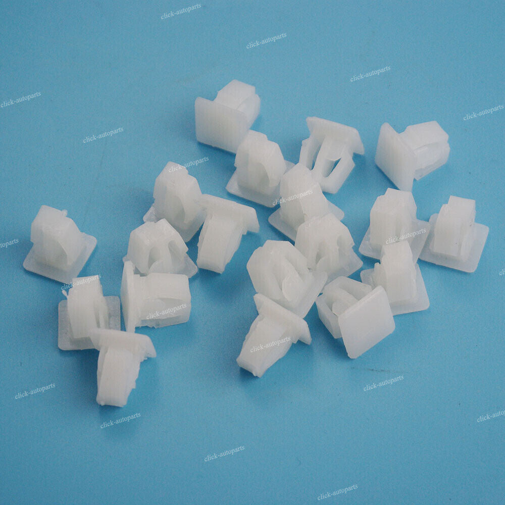 40x White Door-Body Side Molding Clip Retainer Clips for Honda for Accord for Acura CL