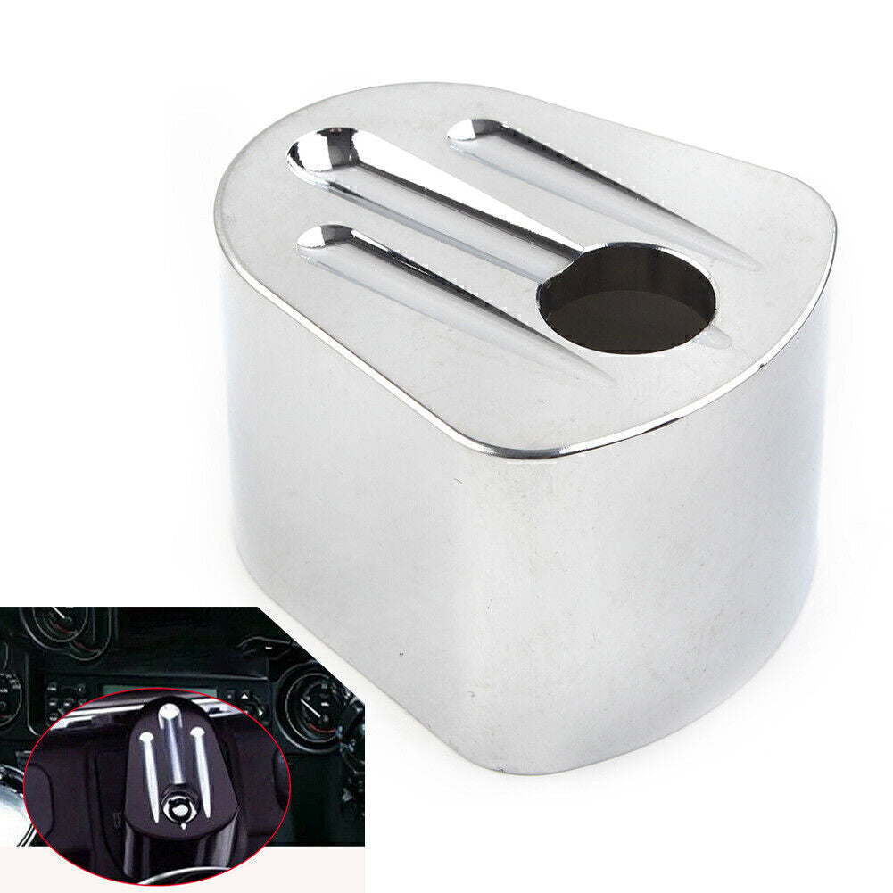 Chrome Ignition Switch Cover for Harley Electra Glide Road King 2007 2018-2013