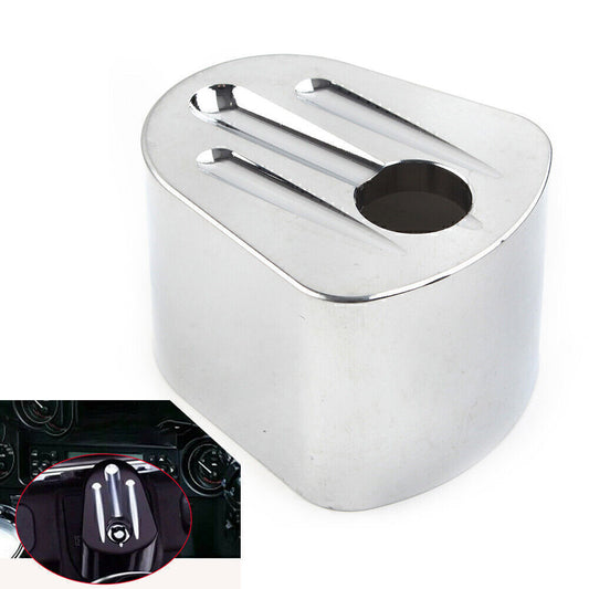 Chrome Ignition Switch Cover for Harley Electra Glide Road King 2007 2018-2013