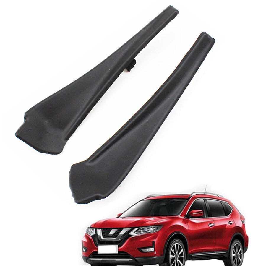 1 Pair Front Wiper Side Cowl Extension Covers For 14-20 for Nissan Rogue 66895-4CL0A