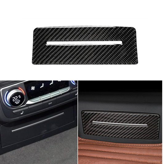 Red Carbon Fiber With CD Player Frame Trim For Silverado/tahoe/ for sierra 2007-2014 v