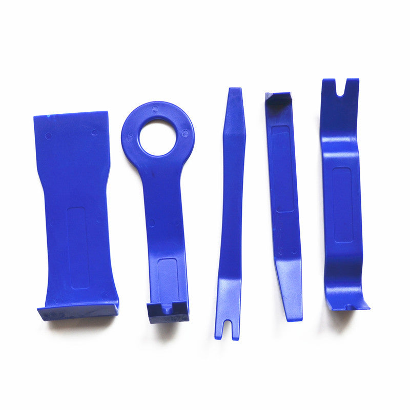 Car Panel Audio Clip Stereo GPS Trim Moulding Removal Install Pry Open Tool 5Pcs