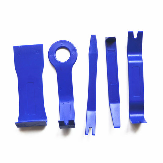 Car Panel Audio Clip Stereo GPS Trim Moulding Removal Install Pry Open Tool 5Pcs