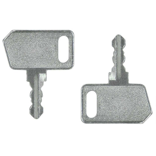 2X New Ignition Keys 04418435 14644 For Deutz Fahr Tractor
