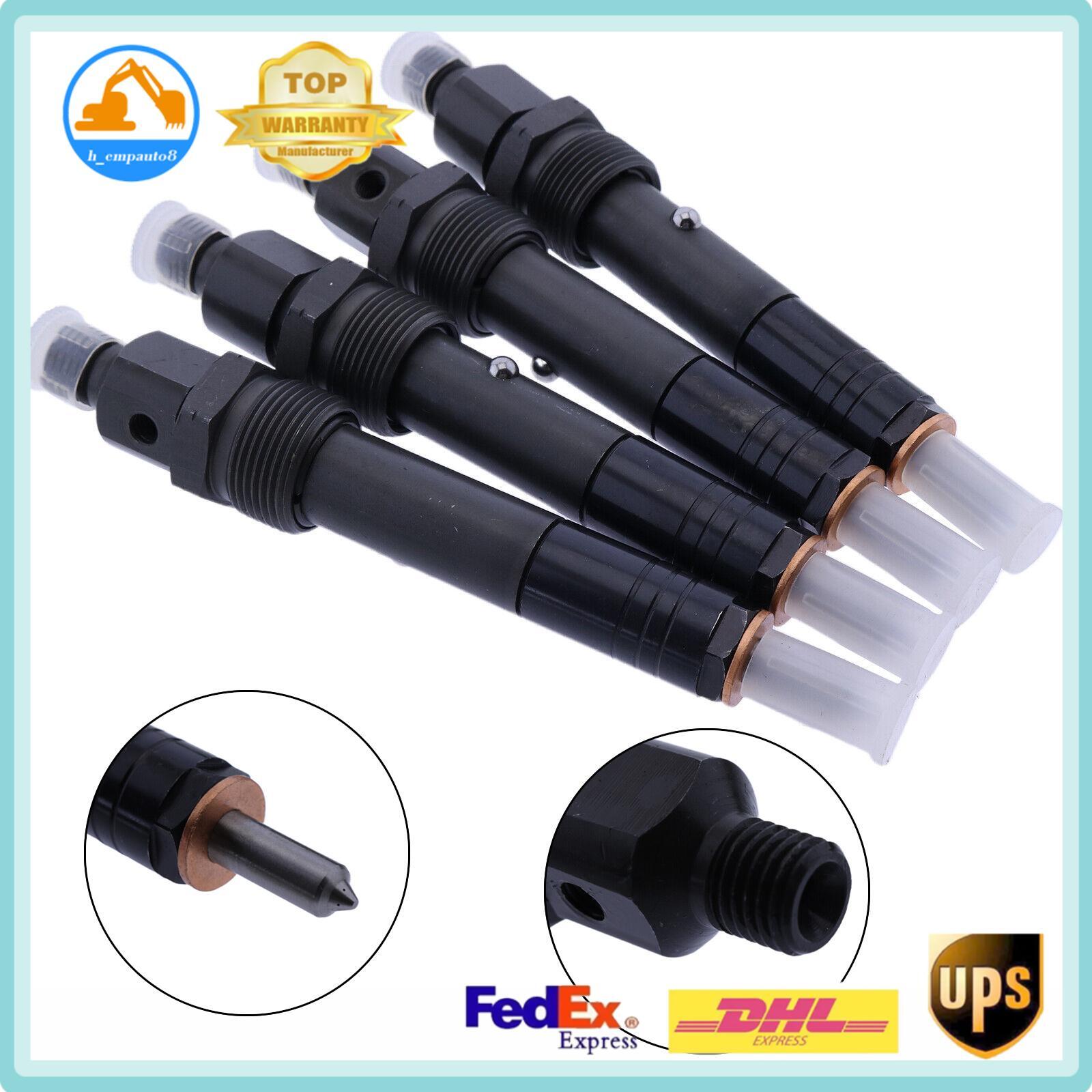 4PC Fuel Injectors for Perkins Engine 1004-42 1004-40TW U2645A058 2645A058