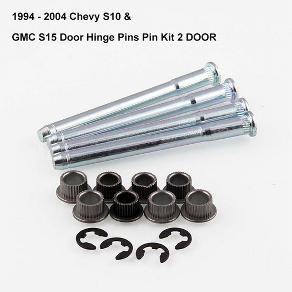 For 1994-2004 for Chevrolet S10  for GMC S15 Door Hinge Pins Pin Kit 2 DOOR Q