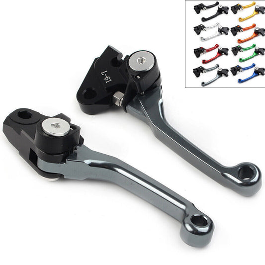 2x Pivot Brake Clutch Levers Fit for Kawasaki KX250 KX250F/450F KX 250F KX 450F Q