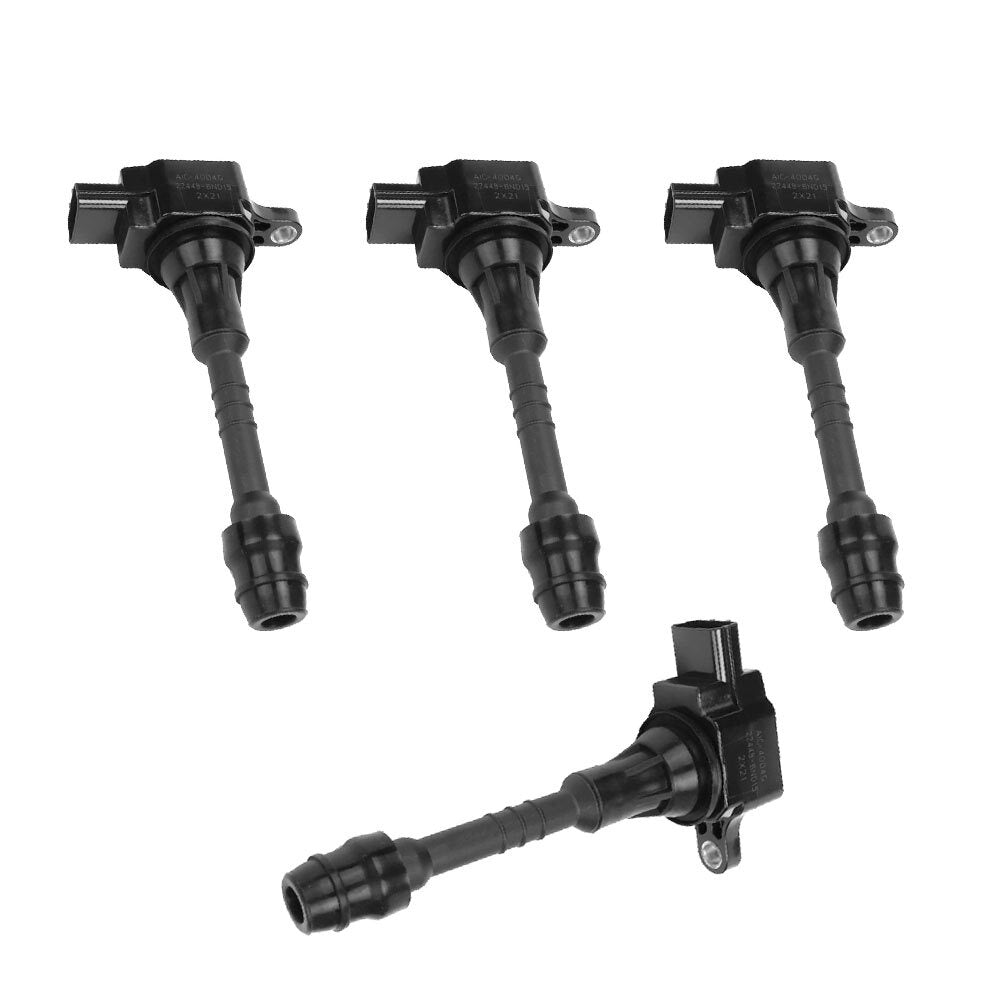 4-pack ignition coil 22448-6N015 for NISSAN Sentra Primera Sunny Expert cube